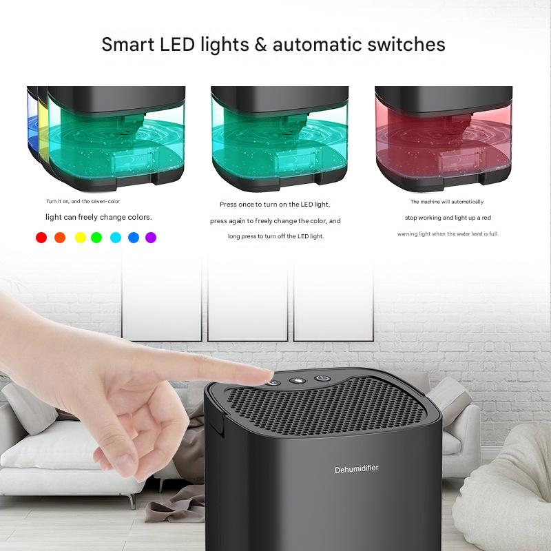 Factory Direct Dehumidifier, Household Bedroom Silent Small Dehumidifier, Mini Moisture-proof Dehumidifier Dehumidifier