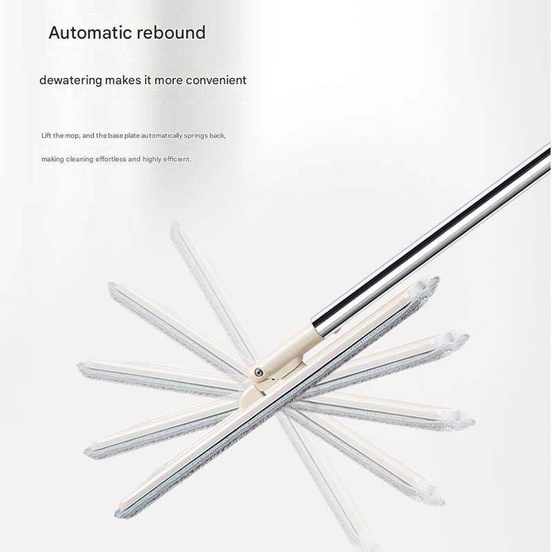 The New Manufacturer's New Scraper Flat Mop, Lazy Hand-washing Mop Household Wet and Dry Mop Spot