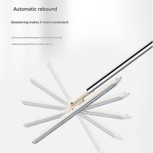 The New Manufacturer's New Scraper Flat Mop, Lazy Hand-washing Mop Household Wet and Dry Mop Spot