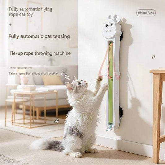 New cross-Border Product: Fully Automatic Cat Toy Rope Swinger, Door-mounted Automatic Exercise Rope Cat Toy/pet Toy