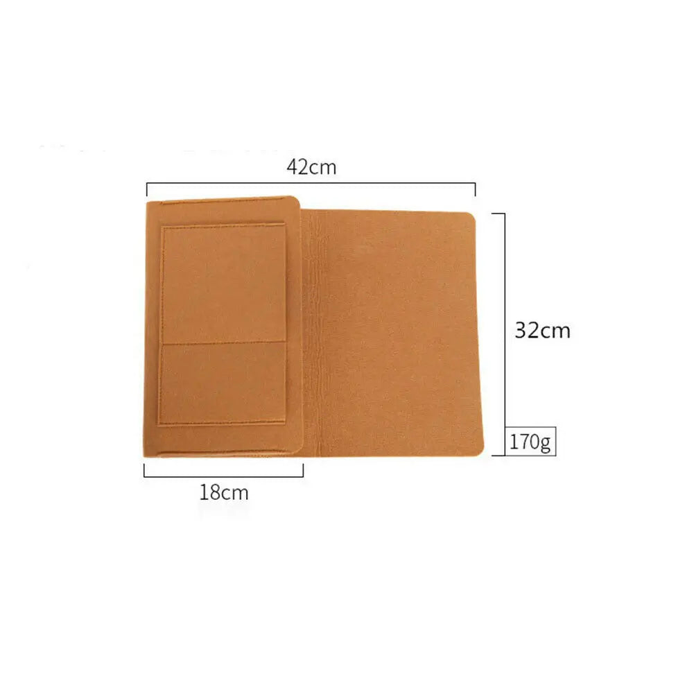 Bedside Storage Bag, Felt Bed Sofa Side Pouch, Remote Control Hanging Caddy Bedside Couch Storage Organizer, Bed Holder Pockets