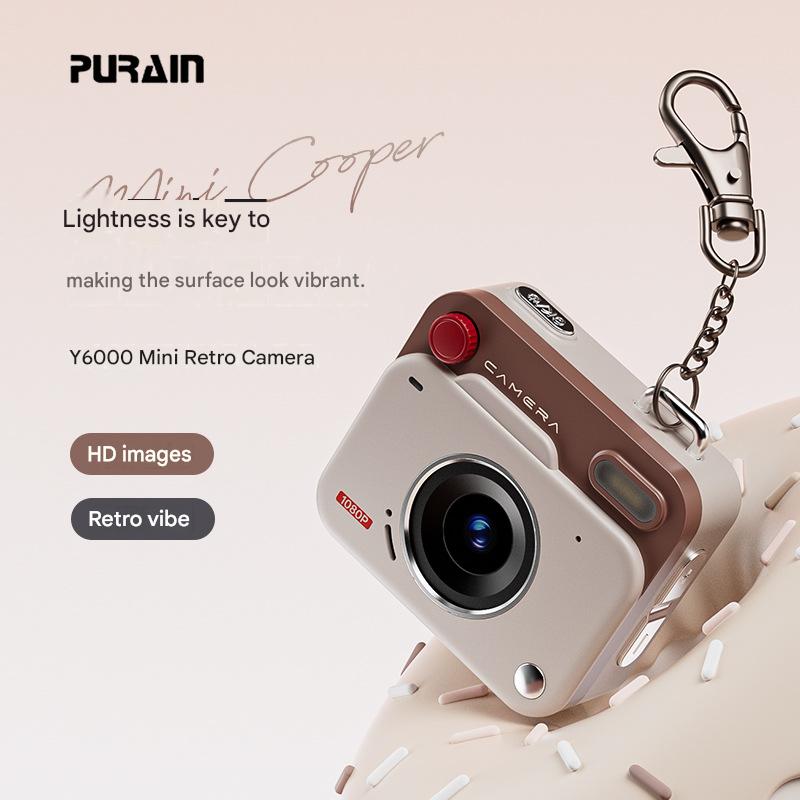 2026 New CCD High-Definition Campus Digital Camera, Mini Student/Children's Camera, Retro Style, Hot Selling Product