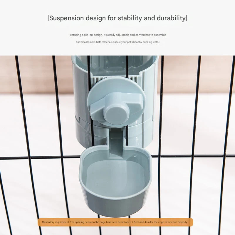 Cat automatic feeder dog self-service feeding machine wholesale cat bowl food bowl anti-tip hanging pet supplies