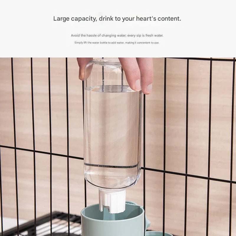 Cat automatic feeder dog self-service feeding machine wholesale cat bowl food bowl anti-tip hanging pet supplies