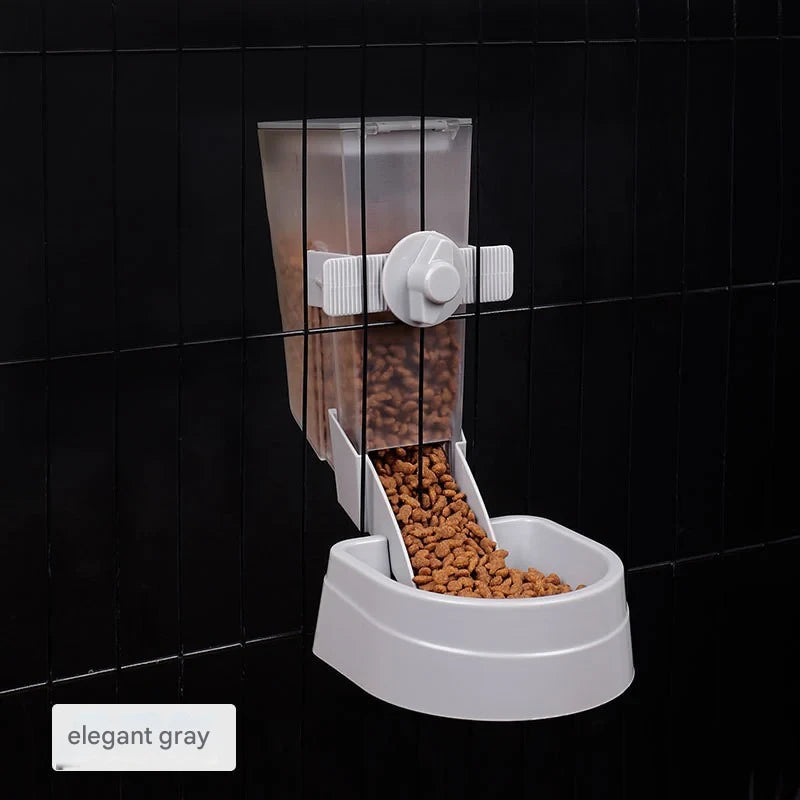 Cat automatic feeder dog self-service feeding machine wholesale cat bowl food bowl anti-tip hanging pet supplies