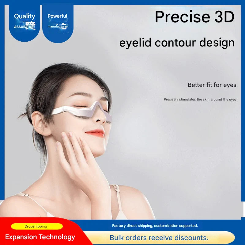 EyeCare Massager Led Eye Beauty Instrument Red Light Reduces Wrinkles Eye Massage Introduces Massage Beauty Instrument