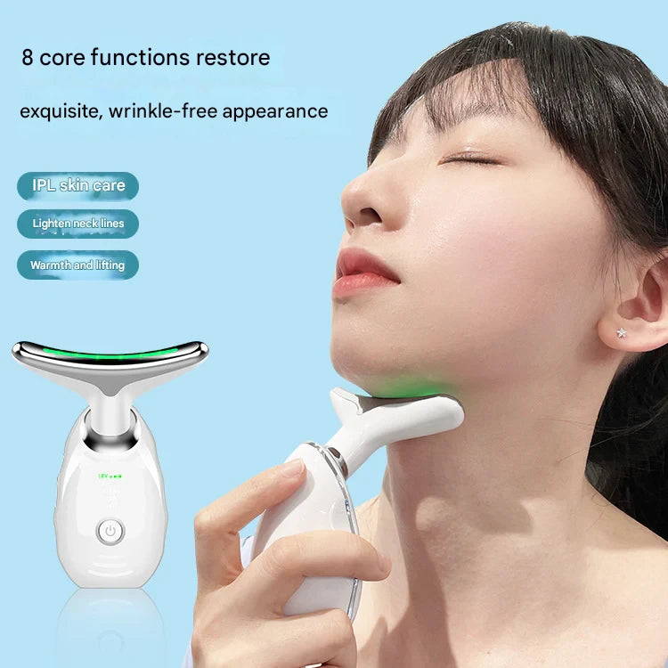 Home Beauty Introduction Instrument Neck Beauty Instrument Neck Massage Beauty Instrument Little Dolphin Microcurrent Facial Neck Line Care