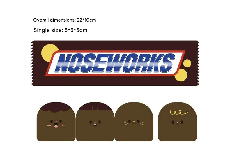 Korean new cute Tibetan food vocal slow eating plush pet toy Snickers small dog sniff bite pets