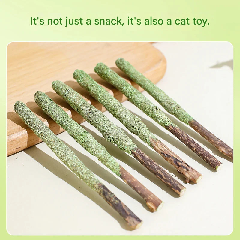 Pippi Taomu Tianliao stick cat snacks catnip cat hairball removal pet supplies cat grass stick