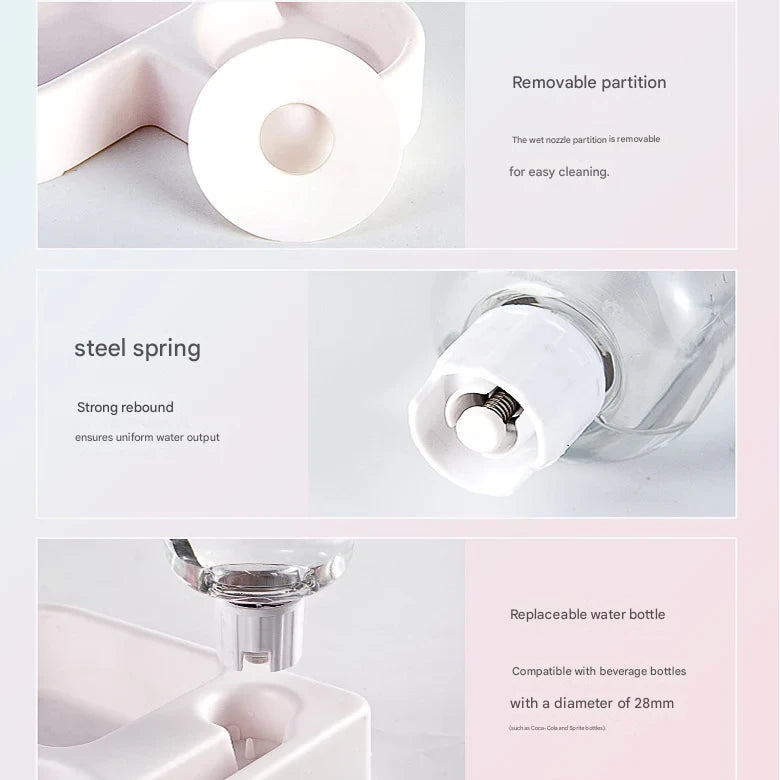 Wholesale pet bowls, space-saving, reduced tipping, wet mouth cat bowls, pet automatic water dispensers, pet food bowls, dog bowls