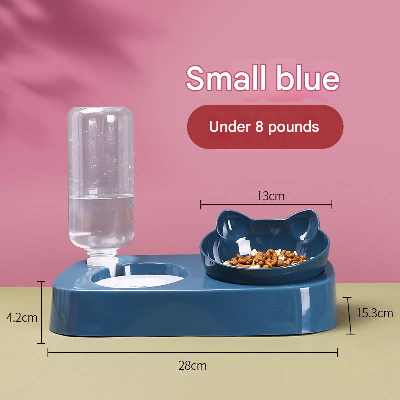 Wholesale pet bowls, space-saving, reduced tipping, wet mouth cat bowls, pet automatic water dispensers, pet food bowls, dog bowls