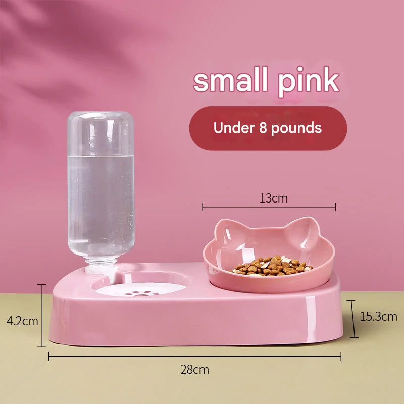 Wholesale pet bowls, space-saving, reduced tipping, wet mouth cat bowls, pet automatic water dispensers, pet food bowls, dog bowls