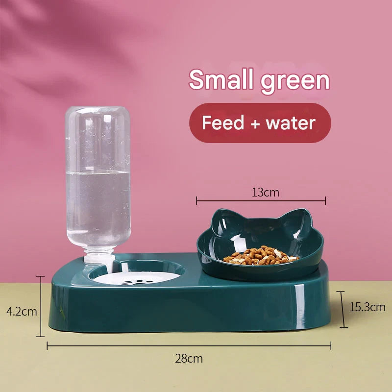 Wholesale pet bowls, space-saving, reduced tipping, wet mouth cat bowls, pet automatic water dispensers, pet food bowls, dog bowls