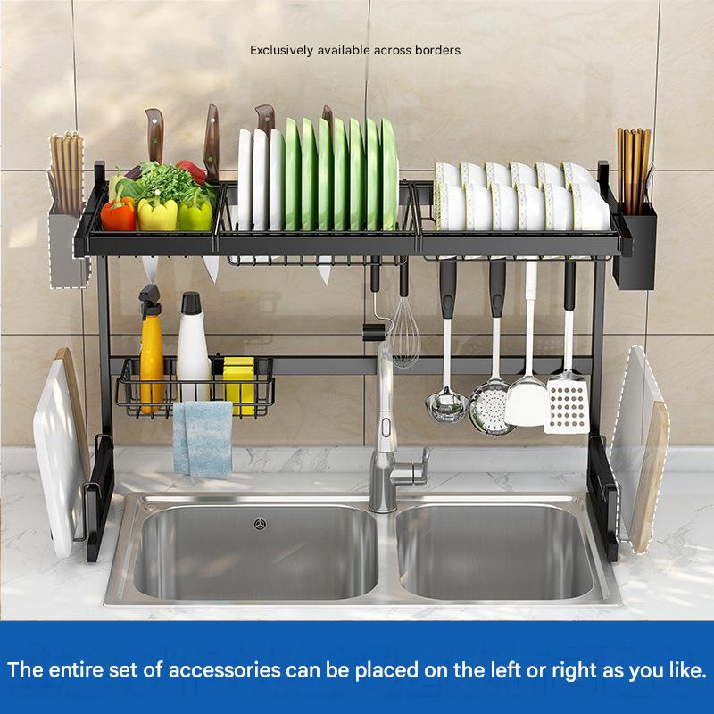 Kitchen Sink Rack, Kitchen Sink Dish Drying Rack, Kitchen Utensil Rack, Multifunctional Storage Rack