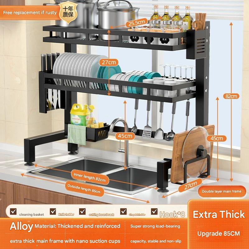 Kitchen Sink Rack, Kitchen Sink Dish Drying Rack, Kitchen Utensil Rack, Multifunctional Storage Rack