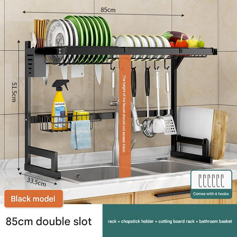 Kitchen Sink Rack, Kitchen Sink Dish Drying Rack, Kitchen Utensil Rack, Multifunctional Storage Rack