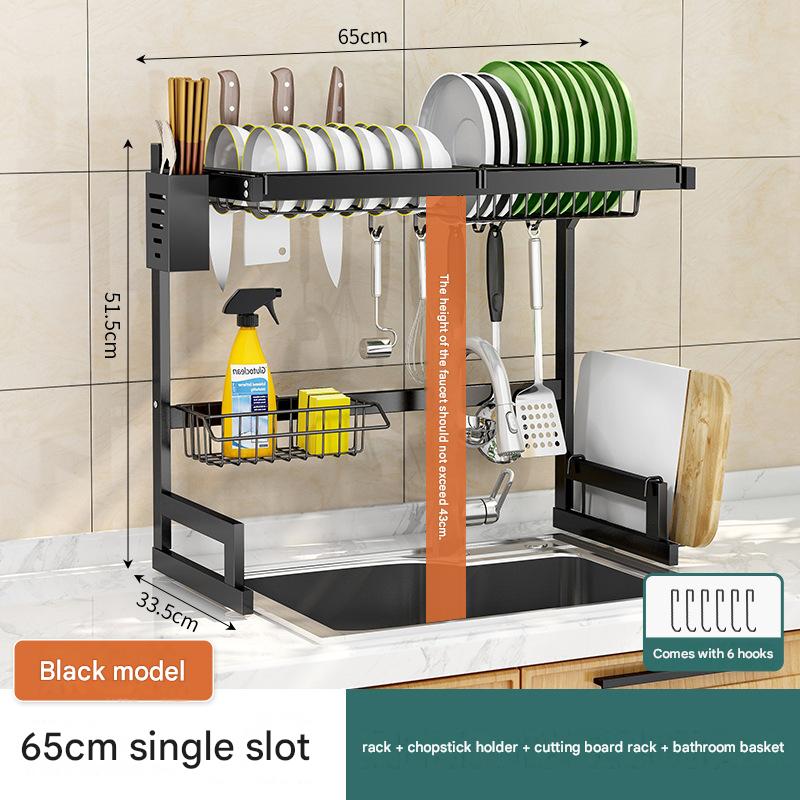 Kitchen Sink Rack, Kitchen Sink Dish Drying Rack, Kitchen Utensil Rack, Multifunctional Storage Rack