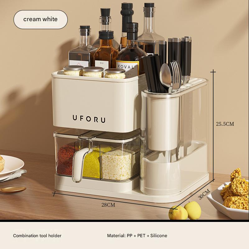 Kitchen Supplies Tableware Condiment Kitchen Storage Rack