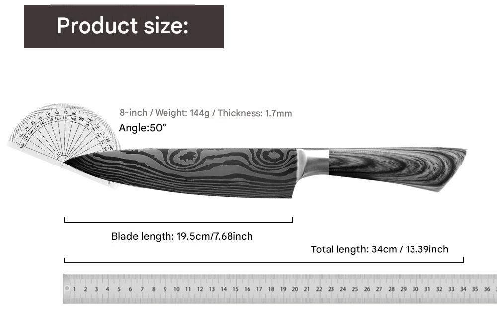 Yangjiang Kitchen Knife Set