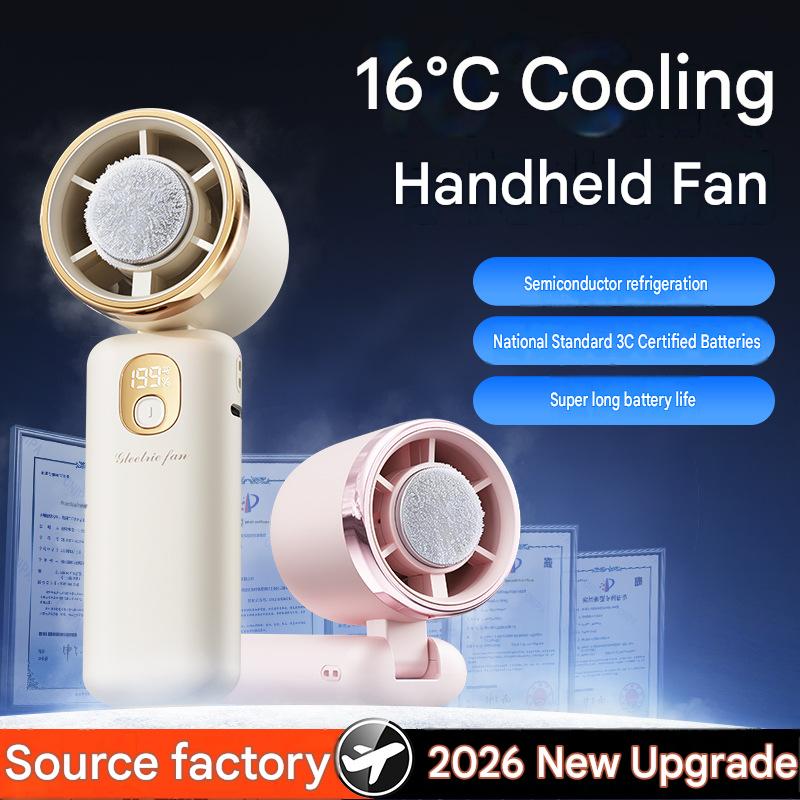 2026 New Model Mini Air Conditioner/Fan - Handheld, Super Powerful, Mini, Quiet, USB Portable