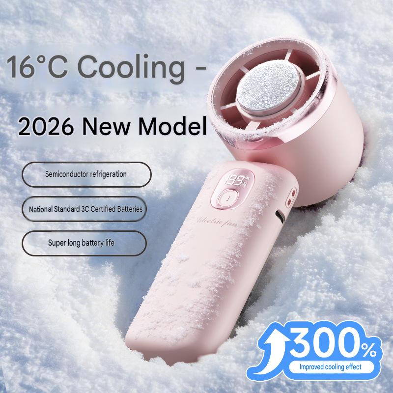 2026 New Model Mini Air Conditioner/Fan - Handheld, Super Powerful, Mini, Quiet, USB Portable