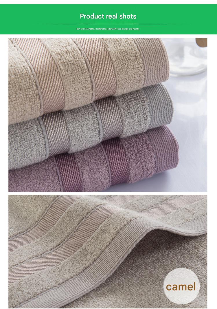 Factory Outlet Mozhu Bamboo Fiber Three-piece Bath Towel Set Towel Towel