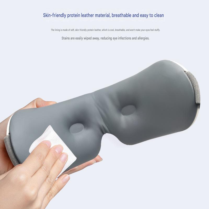 Multifunctional Eye Fatigue Massager, Foldable Bluetooth Sleep Aid, Air Pressure Heat Compress Eye Massager