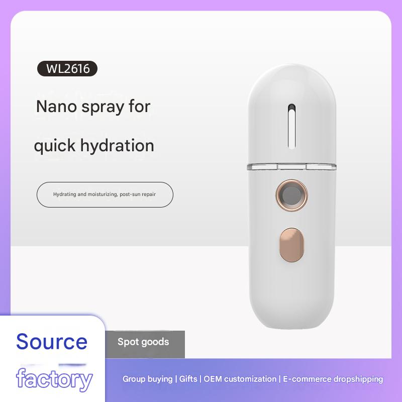 New Mini Sprayer, Cold Spray Hydrating Device, Handheld Portable Beauty Sprayer, Rechargeable Beauty Device