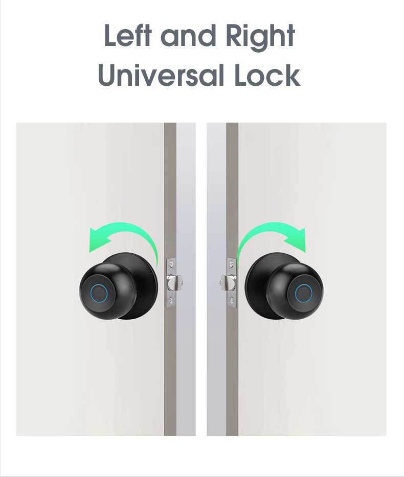 Smart Spherical Fingerprint Lock