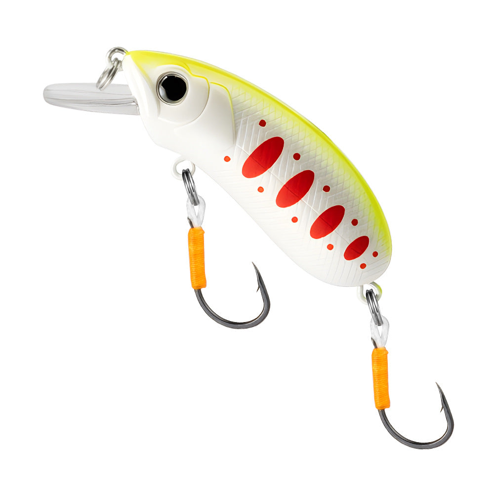 Minnow Micro-Filling Rocking Fat Slow-Sinking Long-Distance Lure for Fishing, Bass, and Mandarin Fish