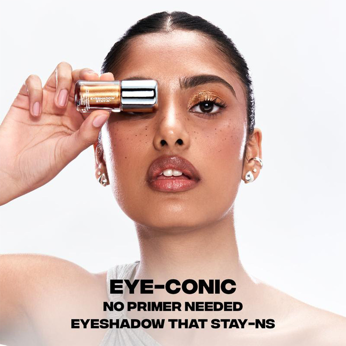 Cross-border hit liquid eyeshadow, silky smooth, delicate, brightening, contouring, waterproof, and easy to remove makeup, all-in-one beauty makeup