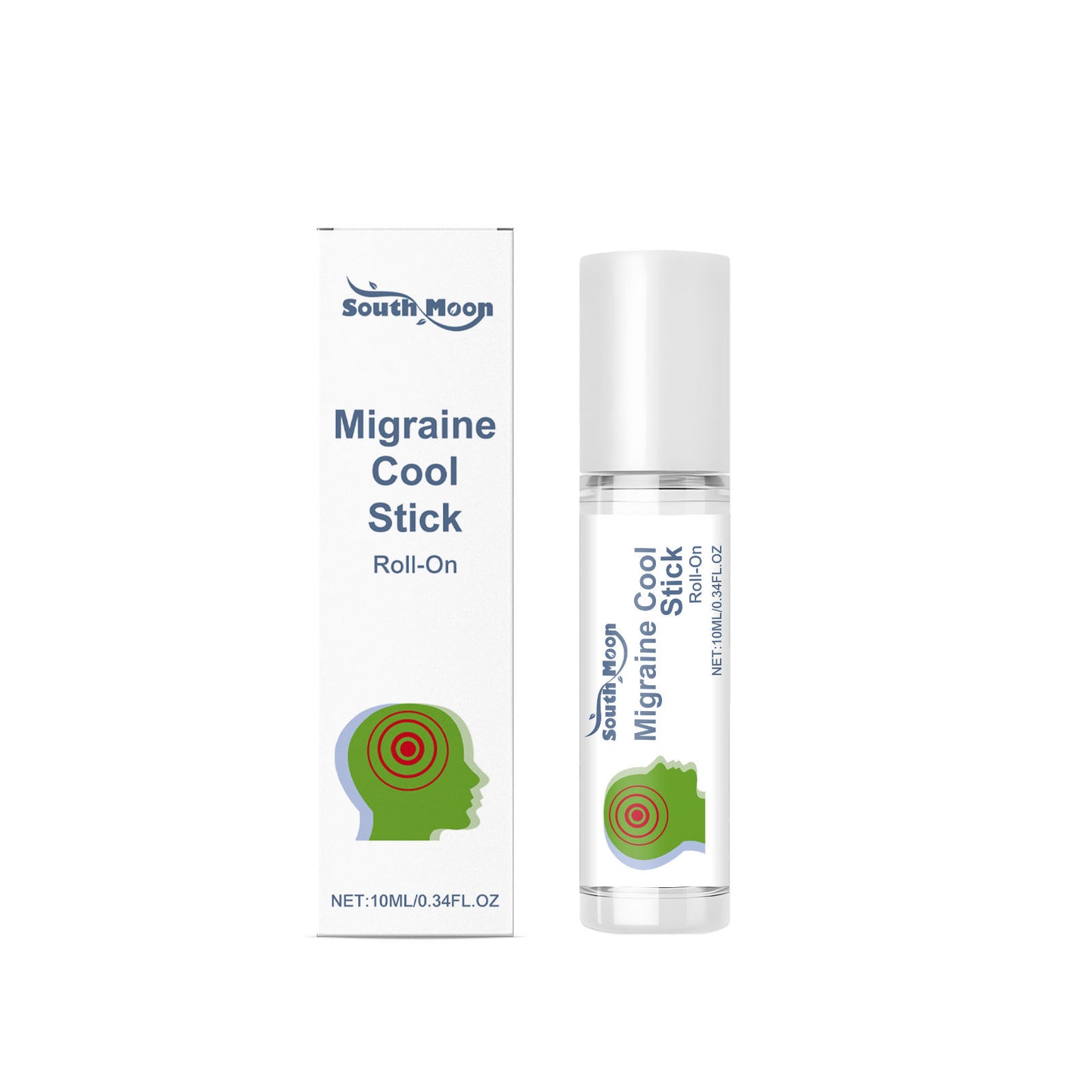 SOUTH MOON Comfort Rollerball - Head and Neck Care for Comfortable and Portable Refreshing Rollerball