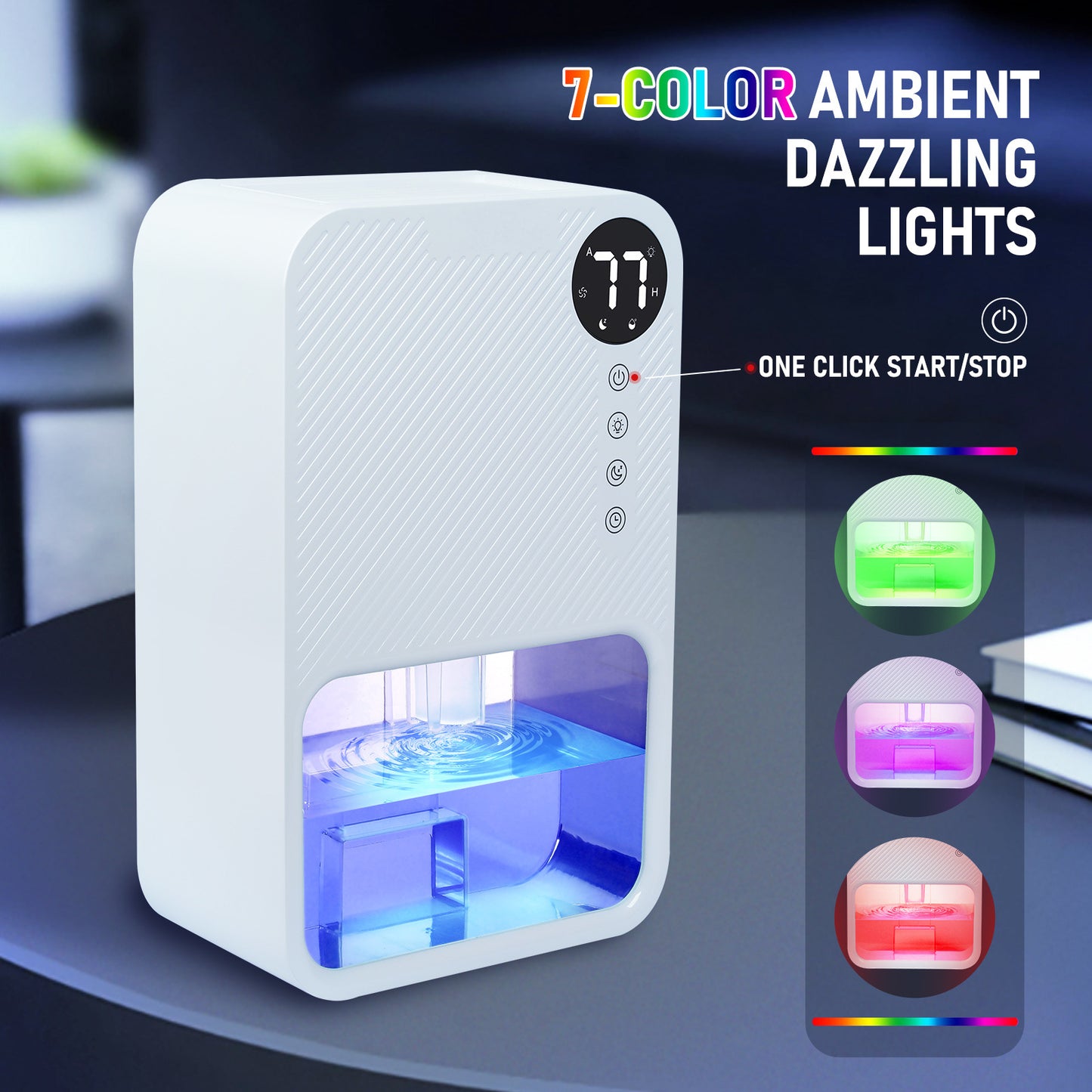 Cross-border Dehumidifier, Household Dehumidifier, Small Bathroom Dehumidifier, Dry Bedroom Mini Dehumidifier, Indoor Moisture-proof