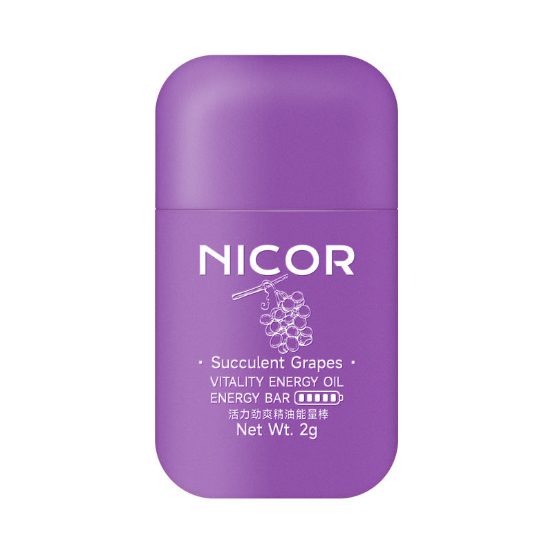 Nicor Nasal Congestion Nasal Relief Tool Mint Nasal Inhaler To Refresh During Class and Drive, Double-hole Wake-up Stick To Stay Up Late and Prevent Sleepiness