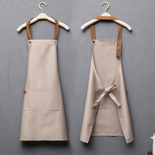 Waterproof Apron For Catering Women's Hotel, Kitchen Overalls Apron Men's