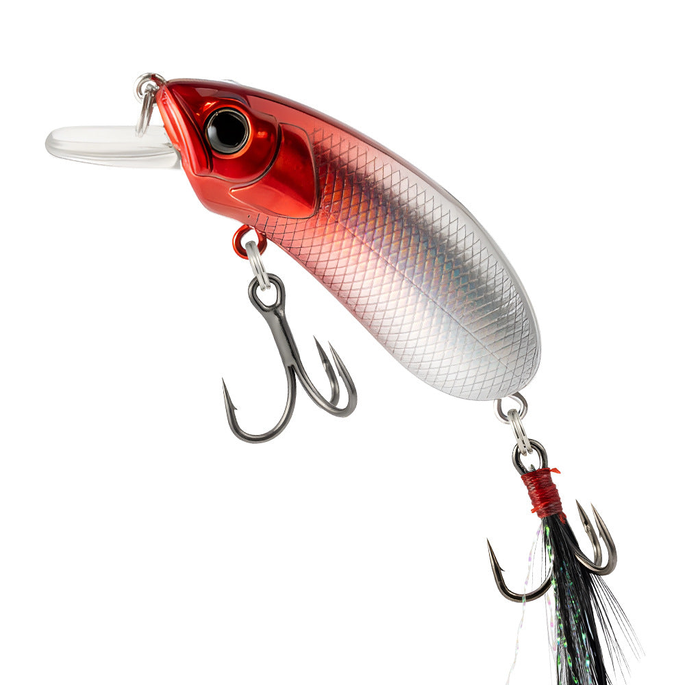 Minnow Micro-Filling Rocking Fat Slow-Sinking Long-Distance Lure for Fishing, Bass, and Mandarin Fish