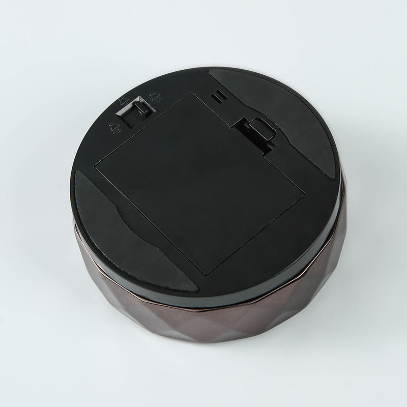 Timer Tire Timer, Round Magnetic Rotating LCD Kitchen Timer, Home Outdoor Baking Learning
