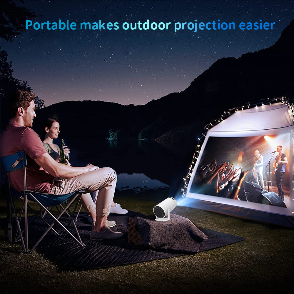 Cross-border Small Home Mini Portable Projector, HY300 Dual-band WiFi Autofocus HD Projector