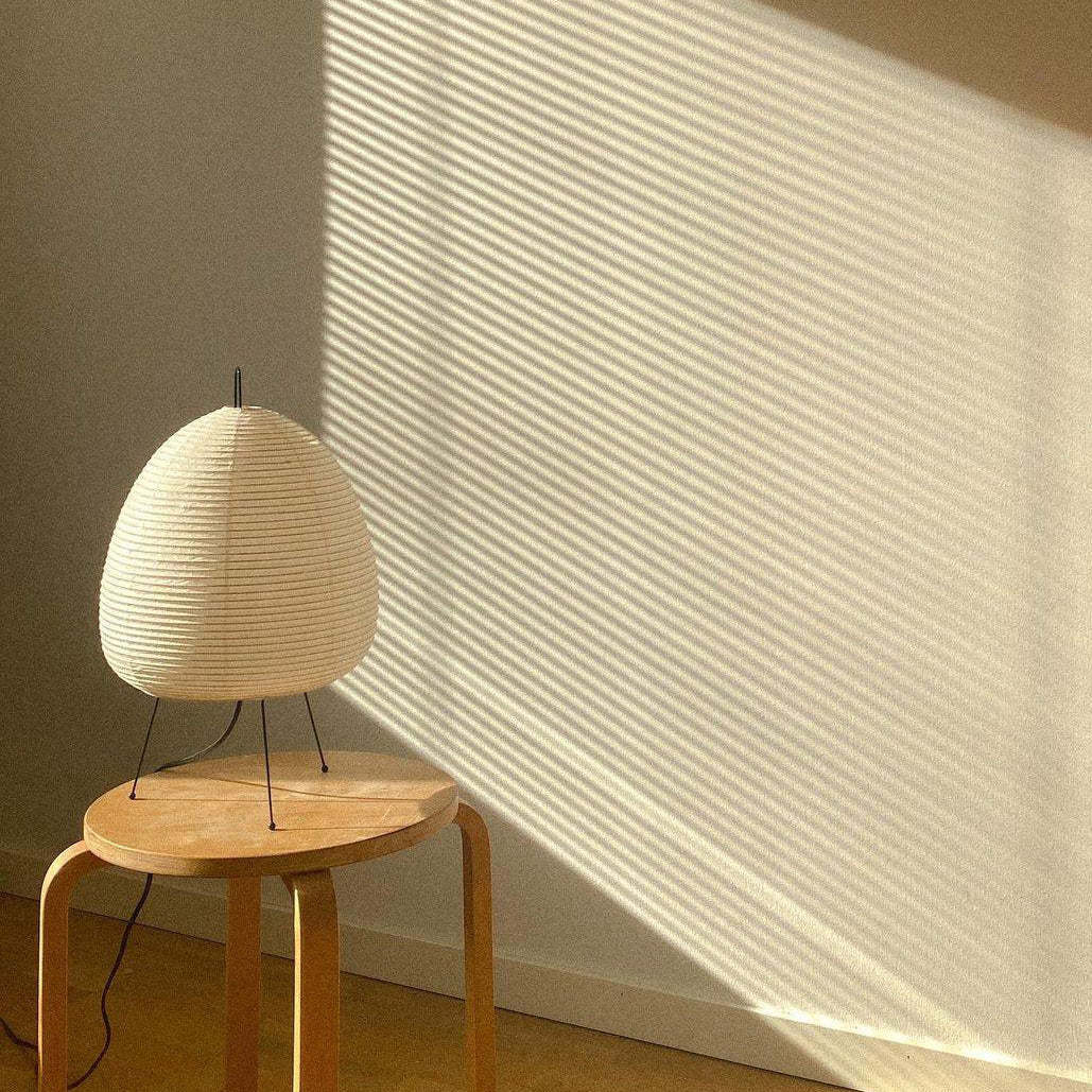 Akar Noguchi Isamu Japanese Rice Paper Table Lamp Wabi-sabi Style Living Room High-end Designer Art Decoration Bedside Table Lamp