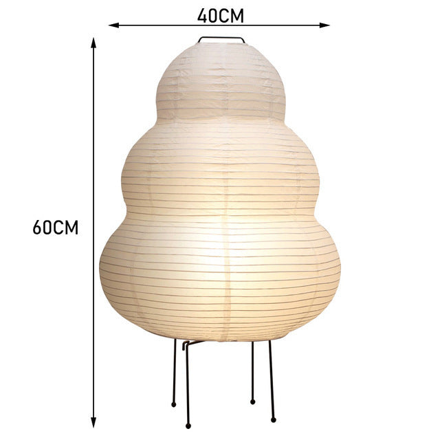 Akar Noguchi Isamu Japanese Rice Paper Table Lamp Wabi-sabi Style Living Room High-end Designer Art Decoration Bedside Table Lamp