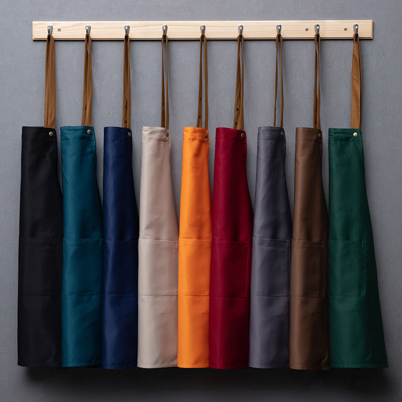 Waterproof Apron For Catering Women's Hotel, Kitchen Overalls Apron Men's