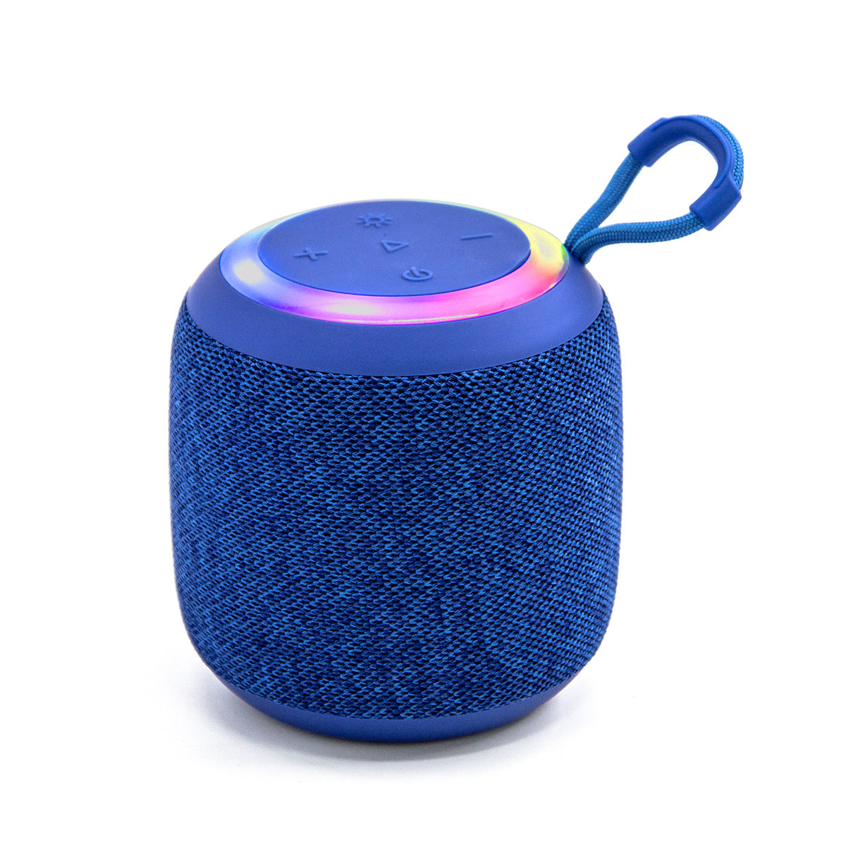 Cross-border Hot-selling Cylindrical Small Speaker Portable Bluetooth Speaker, Outdoor Sports Lanyard Wireless Mini Bluetooth Speaker