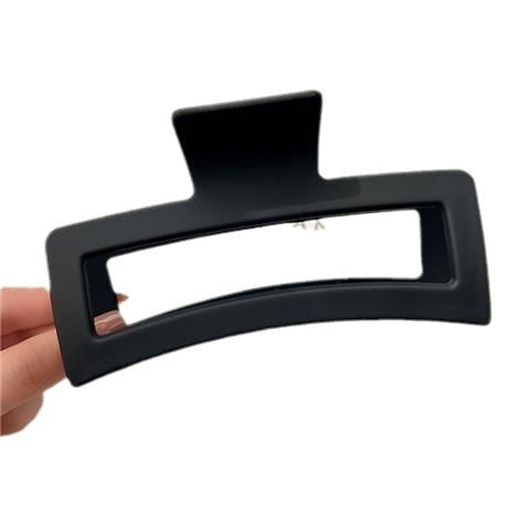 13cm Square Shark Clip for Adult Women with Thick Hair, High Elasticity, Back of Head Fixation Clip, Geometric Design, Versatile