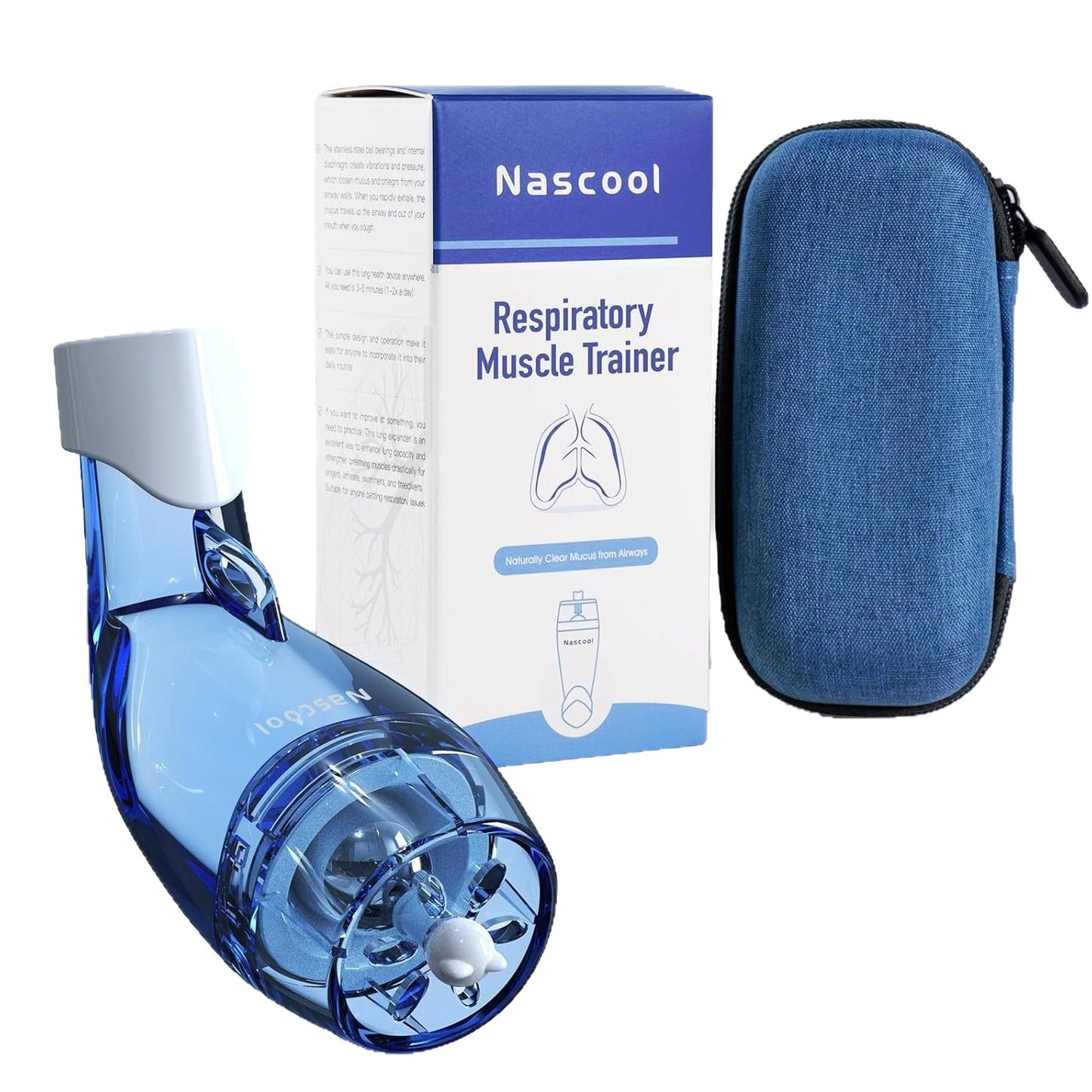 Shuomao Vibration Positive Pressure Breathing Trainer for the Elderly and Children, Sputum Clearing Device, Suctioning Instrument