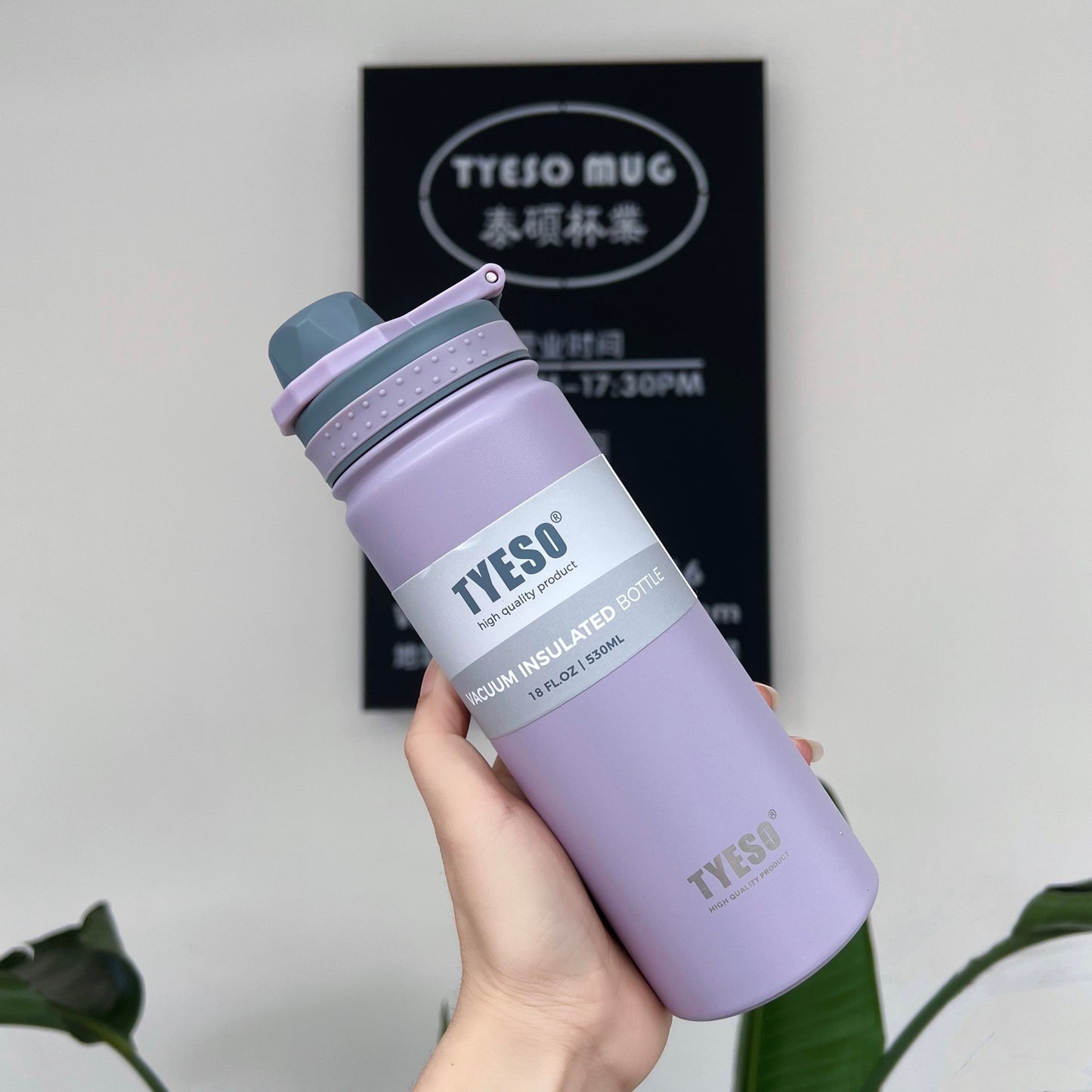 Taishuo Thermos Cup For Male and Female Students, Simple and Portable Stainless Steel Water Cup, Portable Large-capacity Sports Water Bottle Kettle