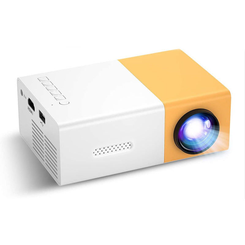 Hot-selling Mini Portable Micro Projector, Hot-selling Children's Yellow and White Projector