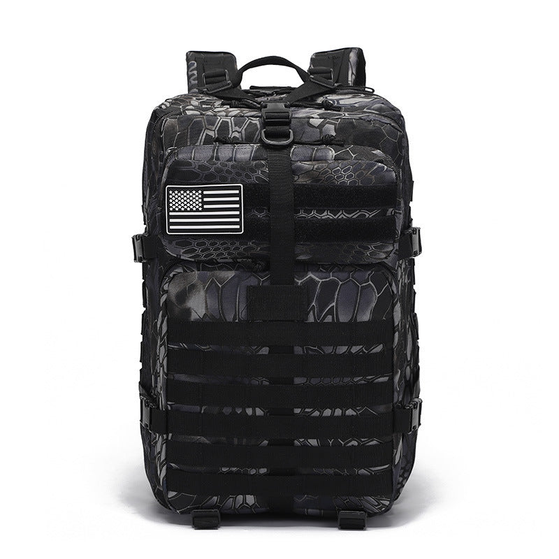 Outdoor tactical backpack hiking and camping large capacity MOLLE expands new 3P backpack