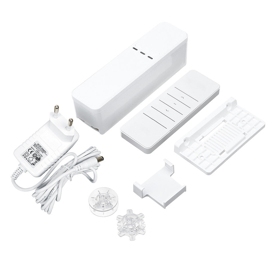 Tuya WiFi Smart Roller Shutter Motor, Mobile APP Controls Blinds Pull Cords, Smart Home Electric Curtains