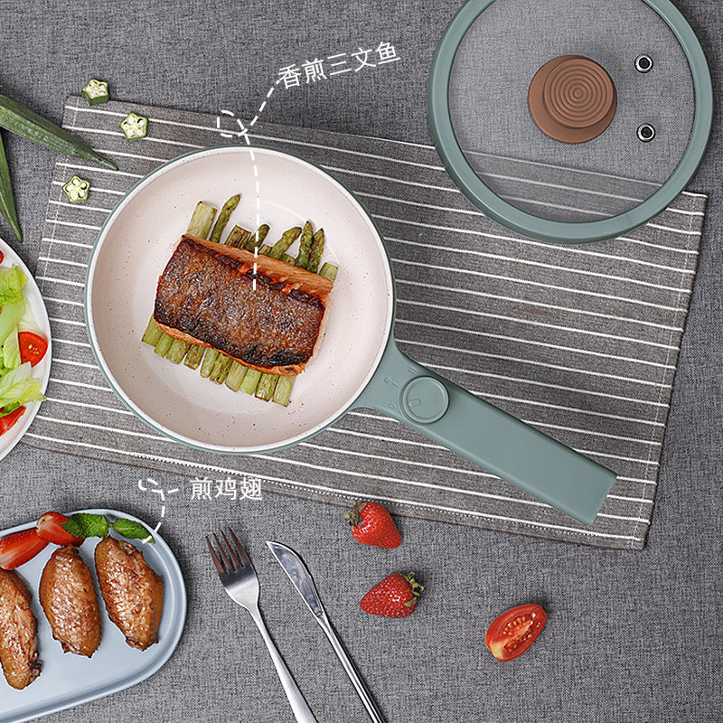 Electric Cooking Pot, Student Dormitory Small Electric Pot, Multi-functional Noodle Pot, Small Mini Electric Hot Pot