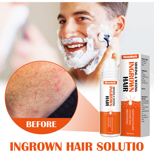 West&Month Hair Roll-on Essence, Daily Hydrating Hair & Aftershave Soothing Skincare Essence